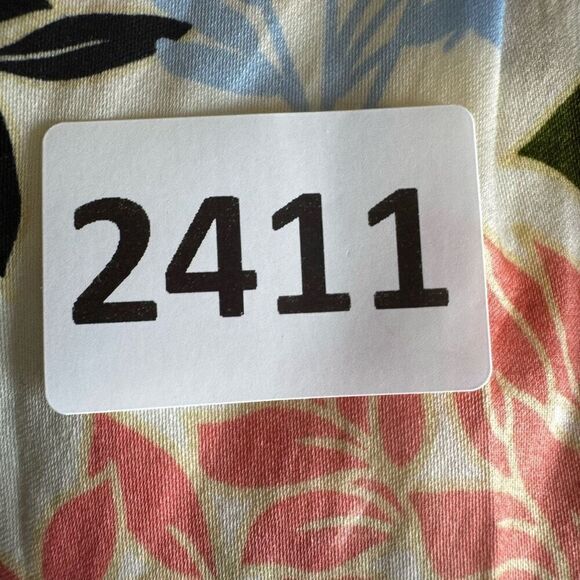 Zara Floral Print  Multicolor Bohemian Elastic Waist  Back Zipper SZ XS #2413 - Picture 13 of 14